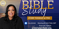 Tuesday Bible Study 700 PM
